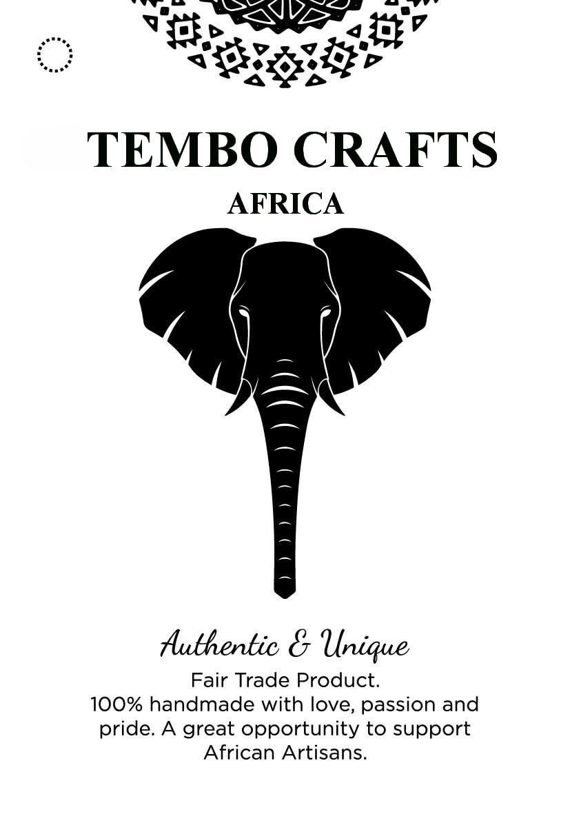 SS6 zebra soapstone figurine Tembo Crafts Africa white