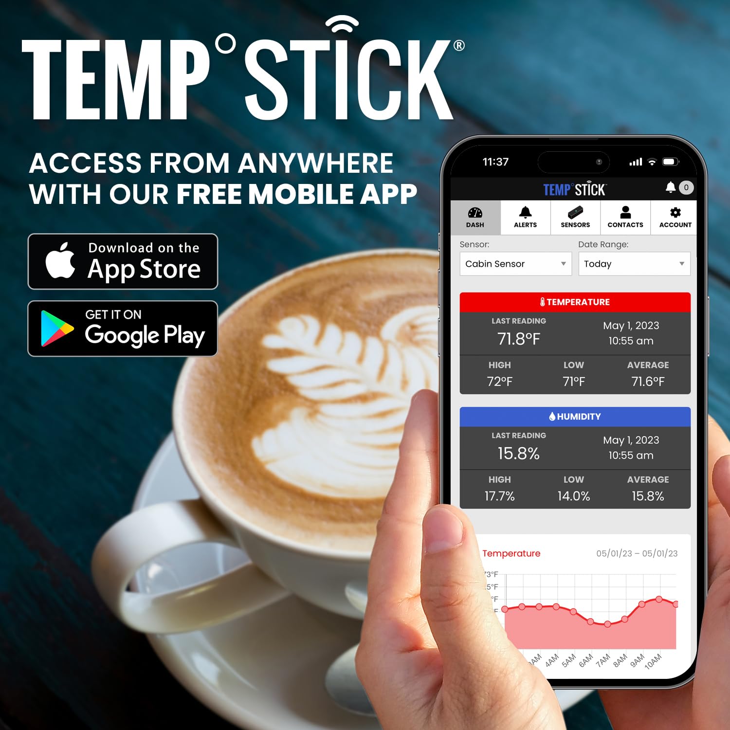 Temp Stick made in America with Utah-based support