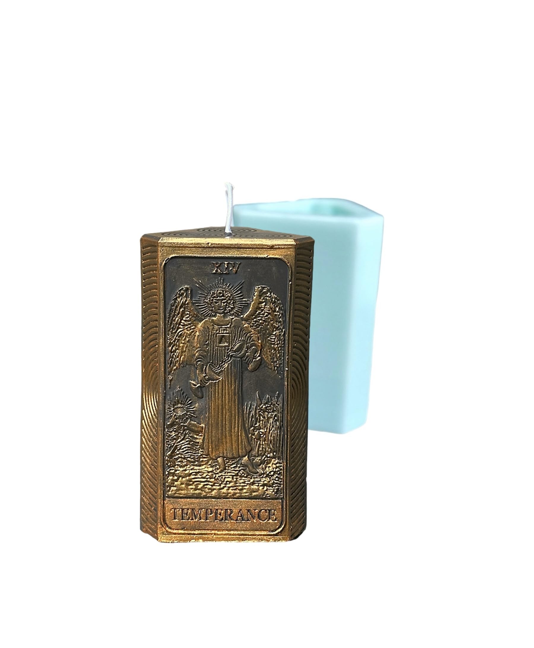 Temperance tarot card candle mold product image