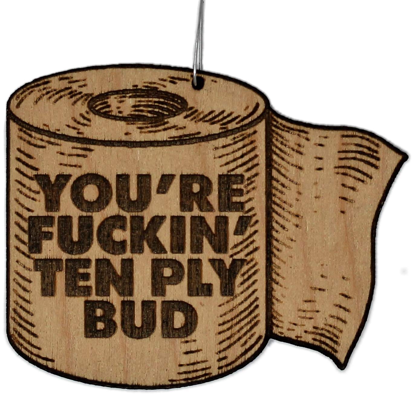 Ten Ply Christmas Ornament made from reforested birch wood