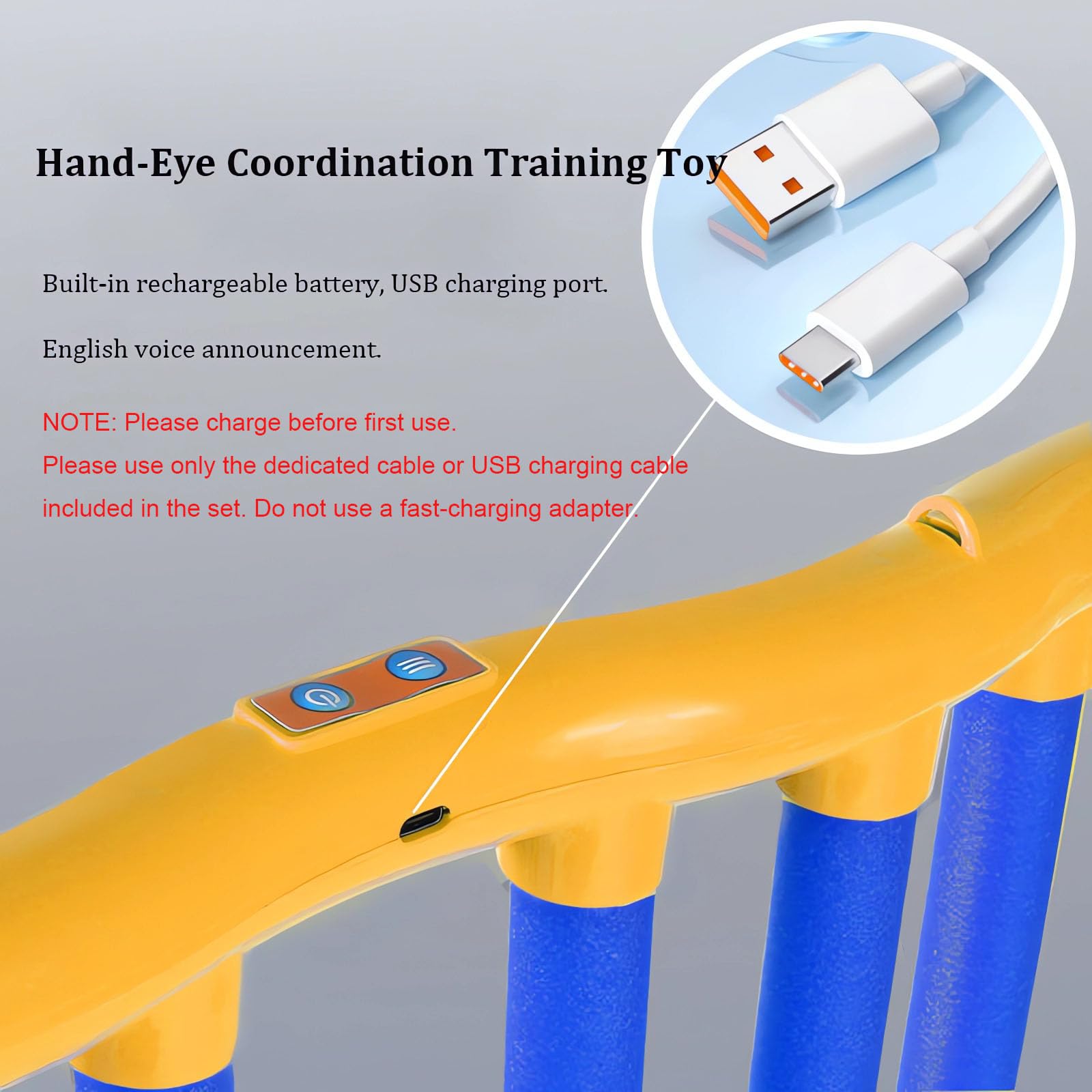 Tendry Reflex Drop Sticks Game three speed settings indicator