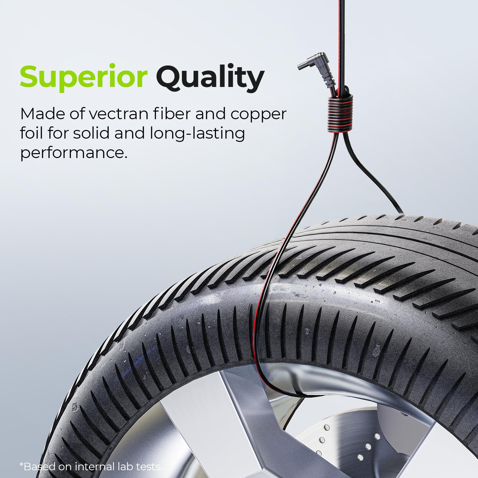 Eco-friendly TPE material lead wires with tie straps