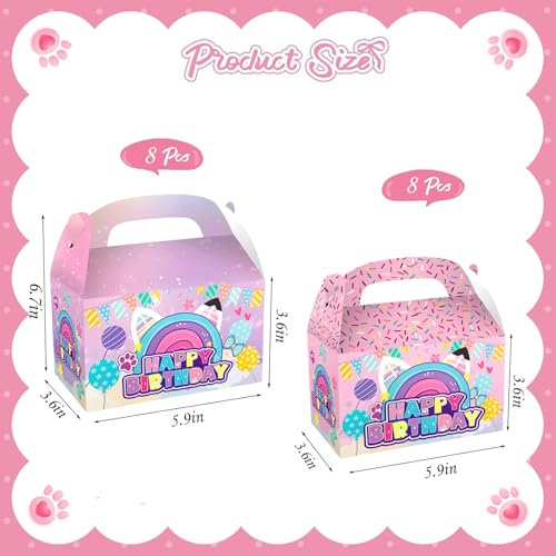 16pcs paper candy boxes product packaging image 2
