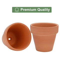 Terracotta pot used as wedding or party favor idea