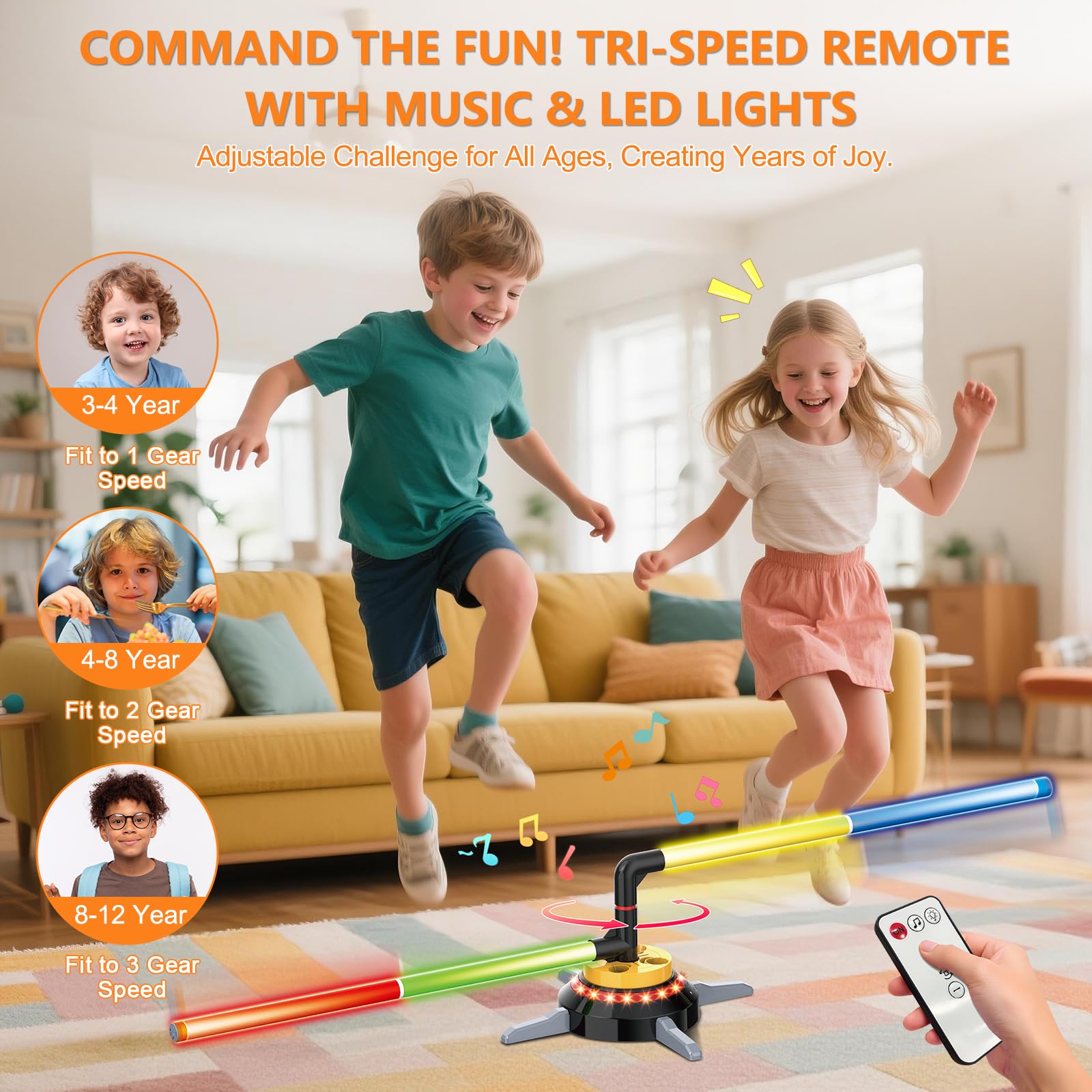 Terramus remote control for speed settings