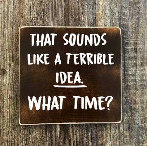 Farmhouse decor sign suitable for kitchen and office