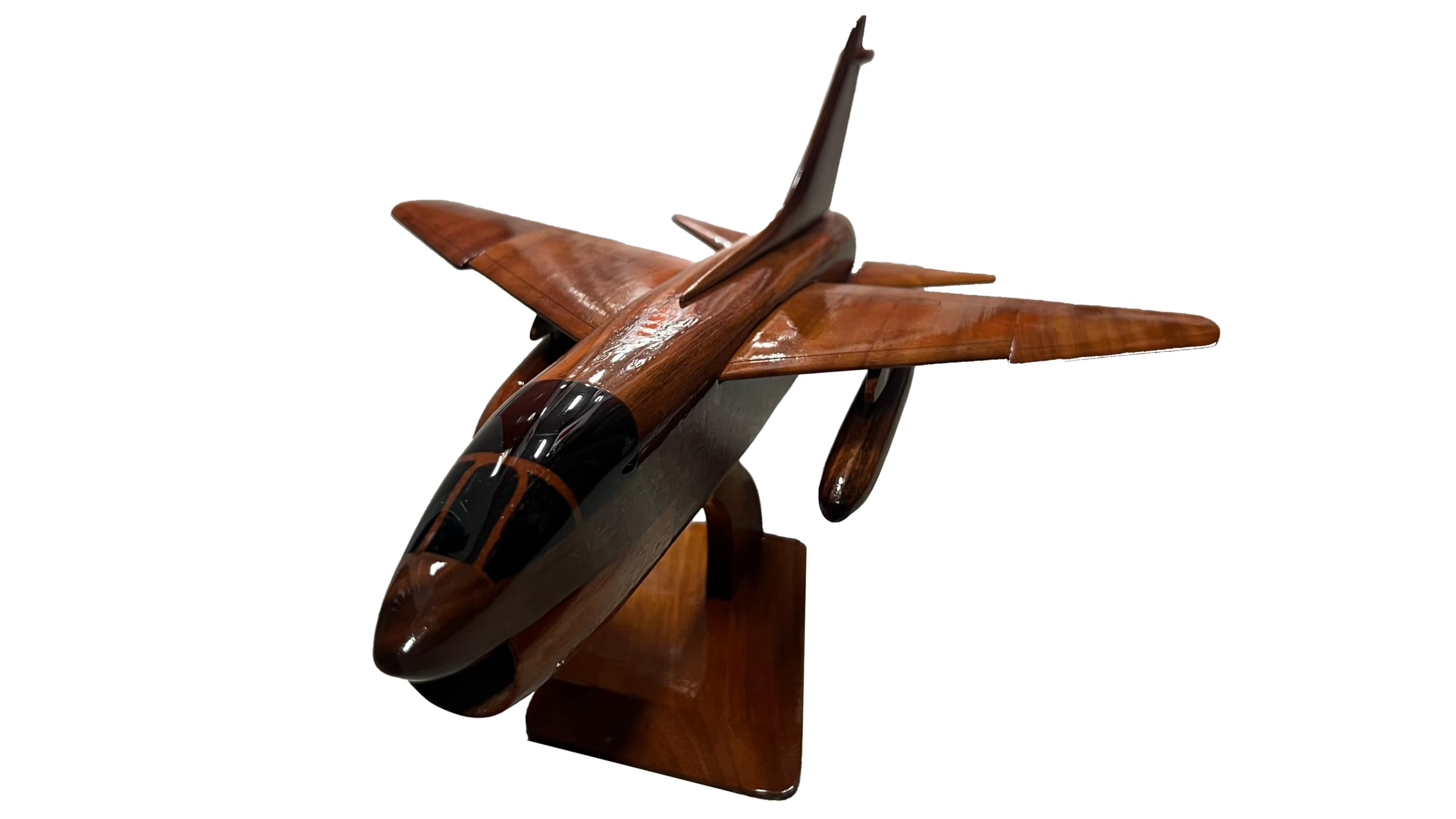 Tesaut A7 Corsair Mahogany Wood Desktop Airplane Model product image 5