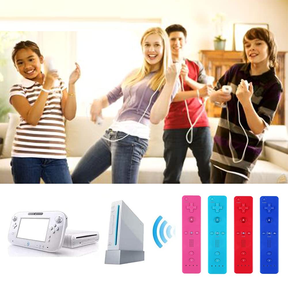 Tevodo Wii Remote Controller 4 pack box and remotes color variants