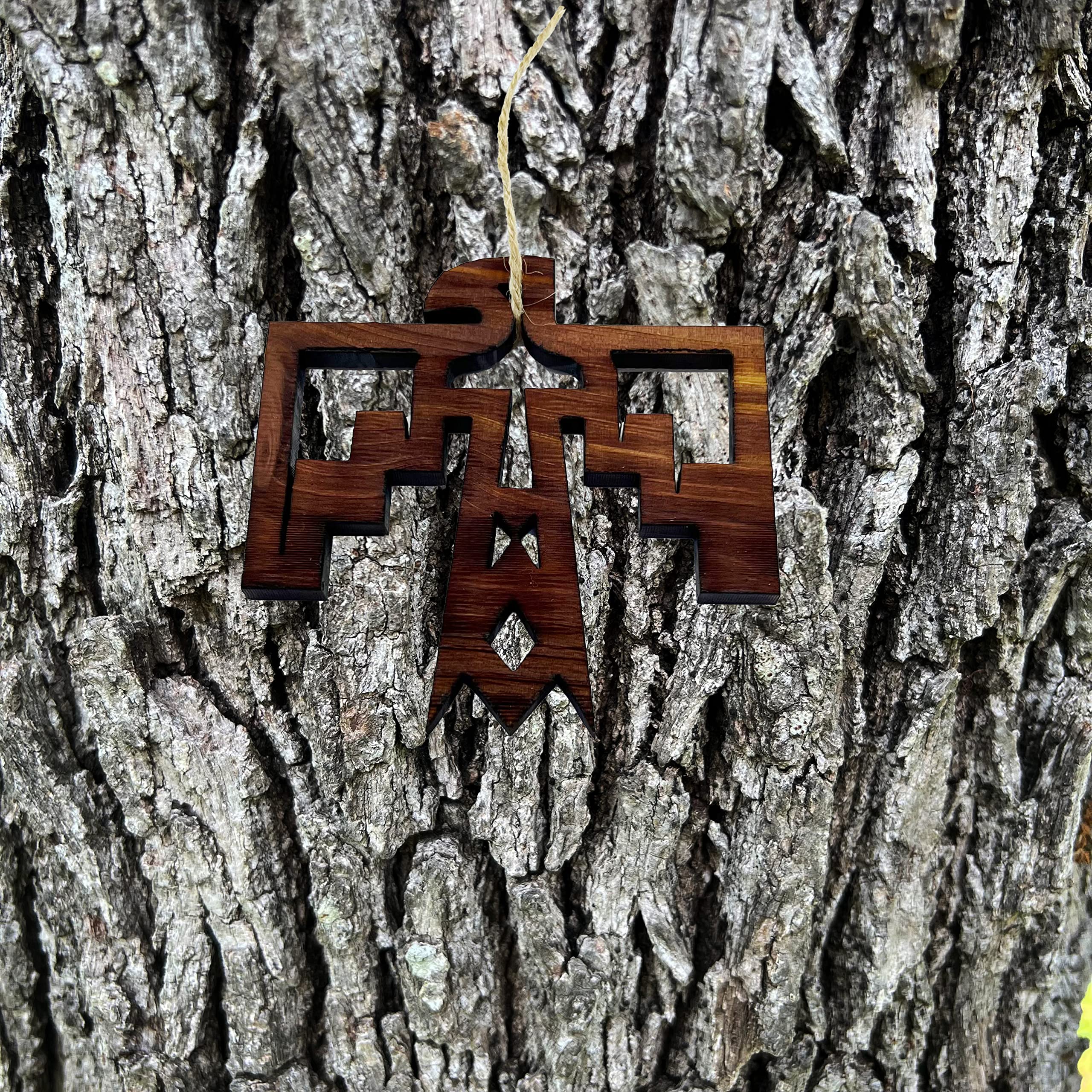 Texas made pure cedar ornament suitable for Christmas gift