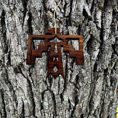 Texas made pure cedar ornament suitable for Christmas gift