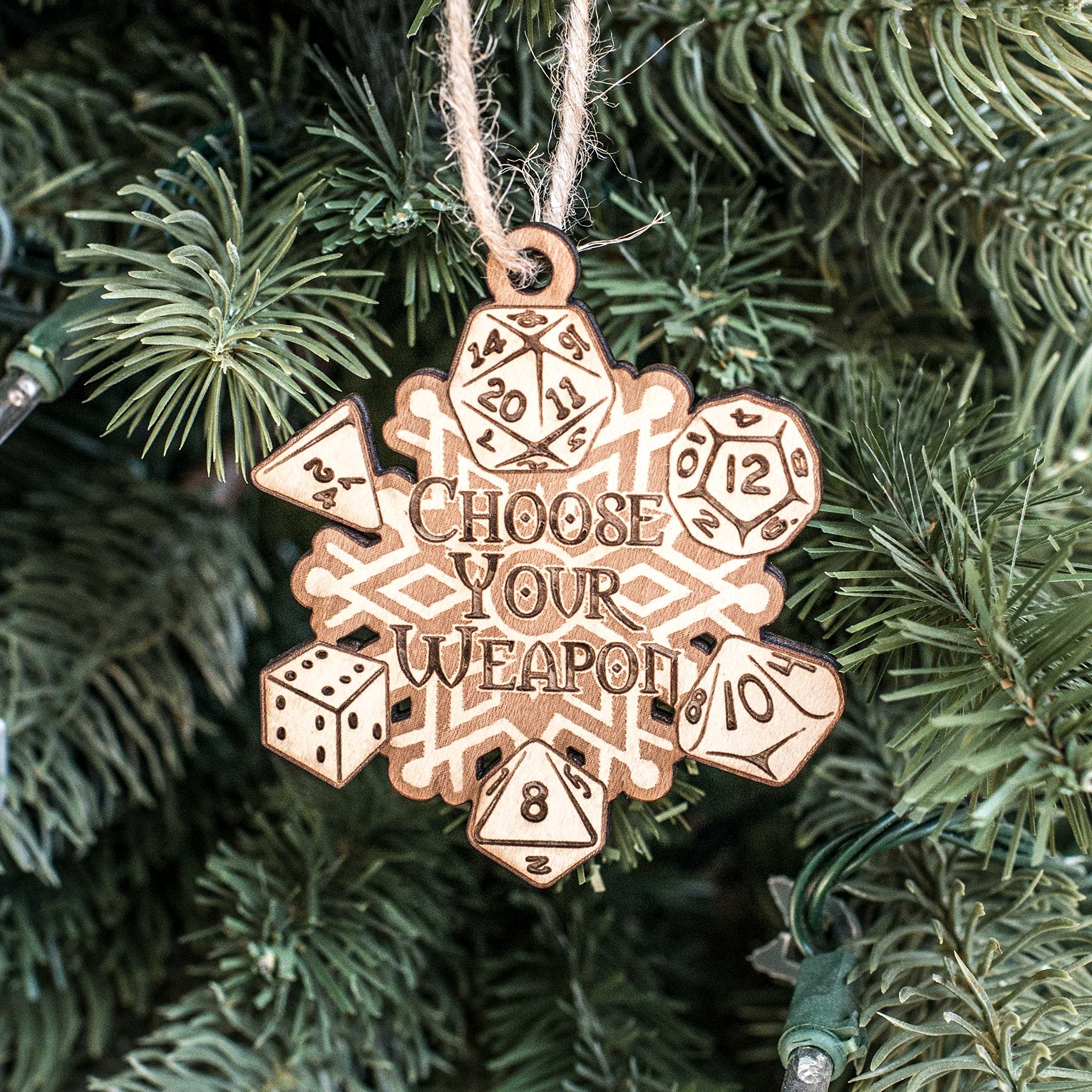 Texas made snowflake ornament