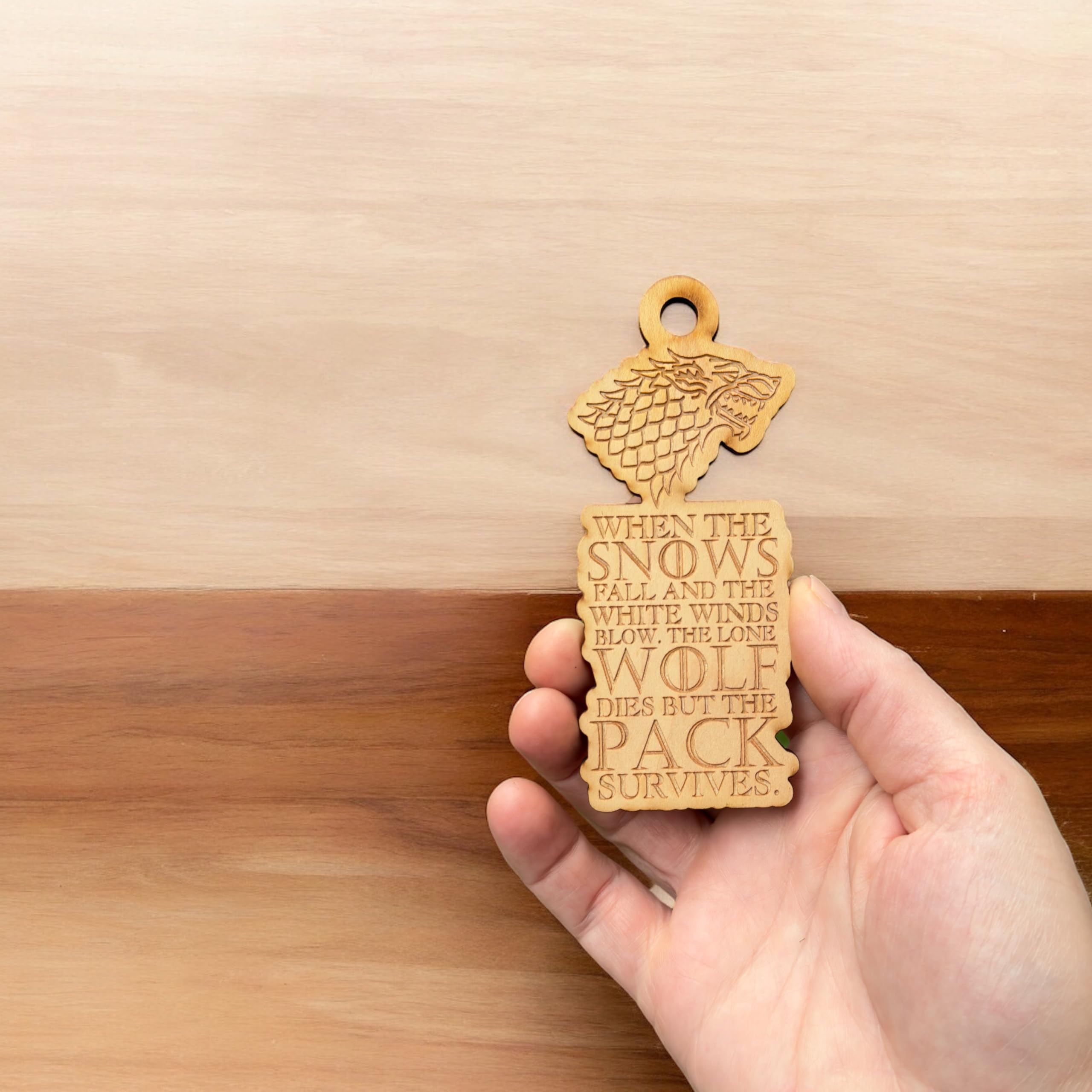 Rustic holiday ornament great Christmas gift