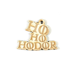 Texas made Ho Ho Hodor ornament 4x3in