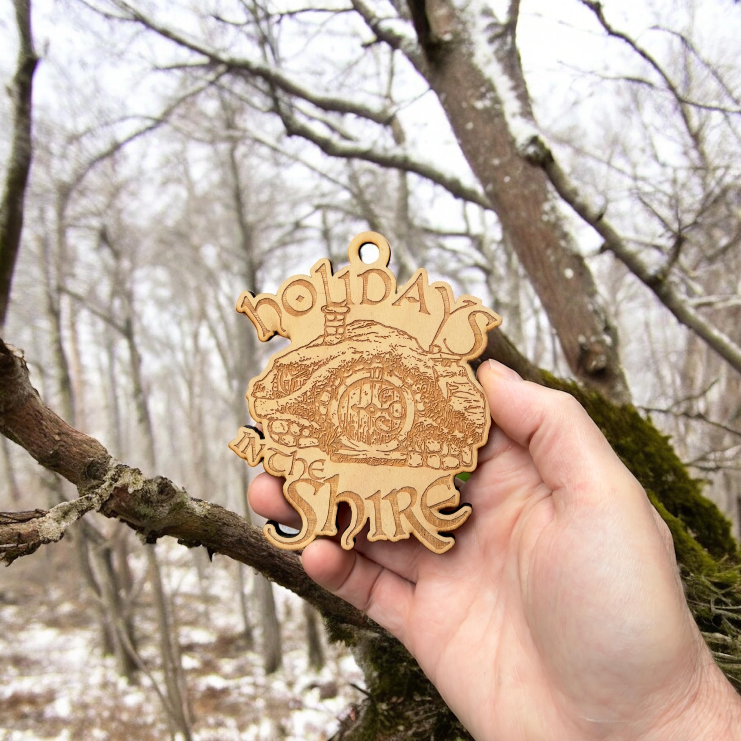 Great Christmas Gift ornament Holidays in the Shire
