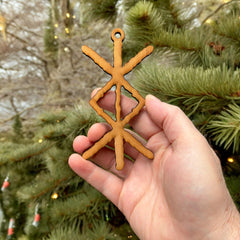 Texas made Viking rune ornament product
