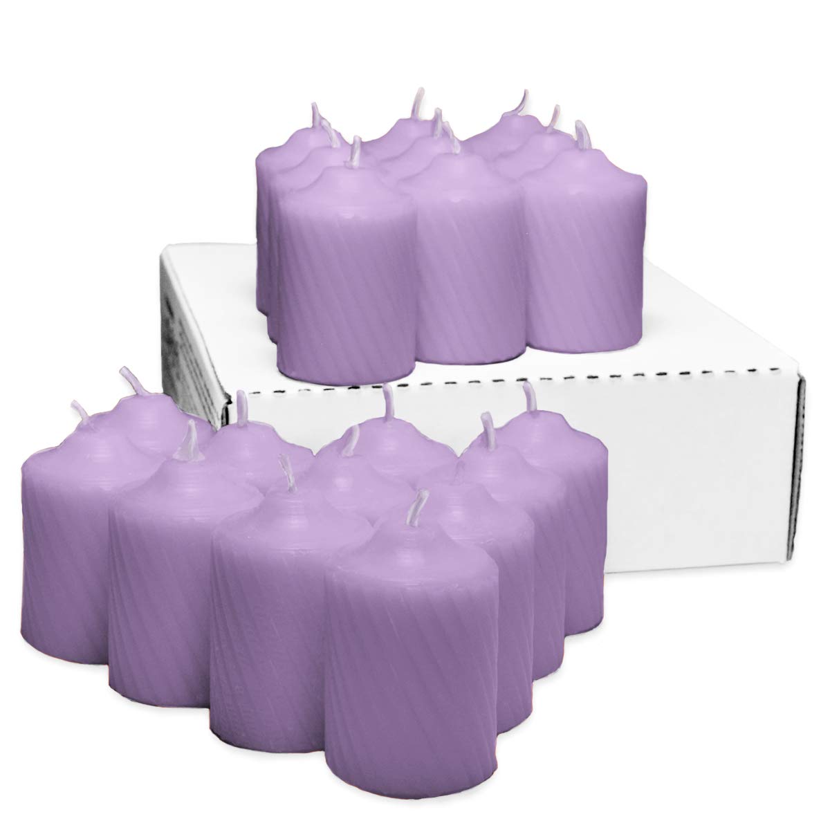 Paraffin wax votive candle with lead-free wick artisan Made in the USA