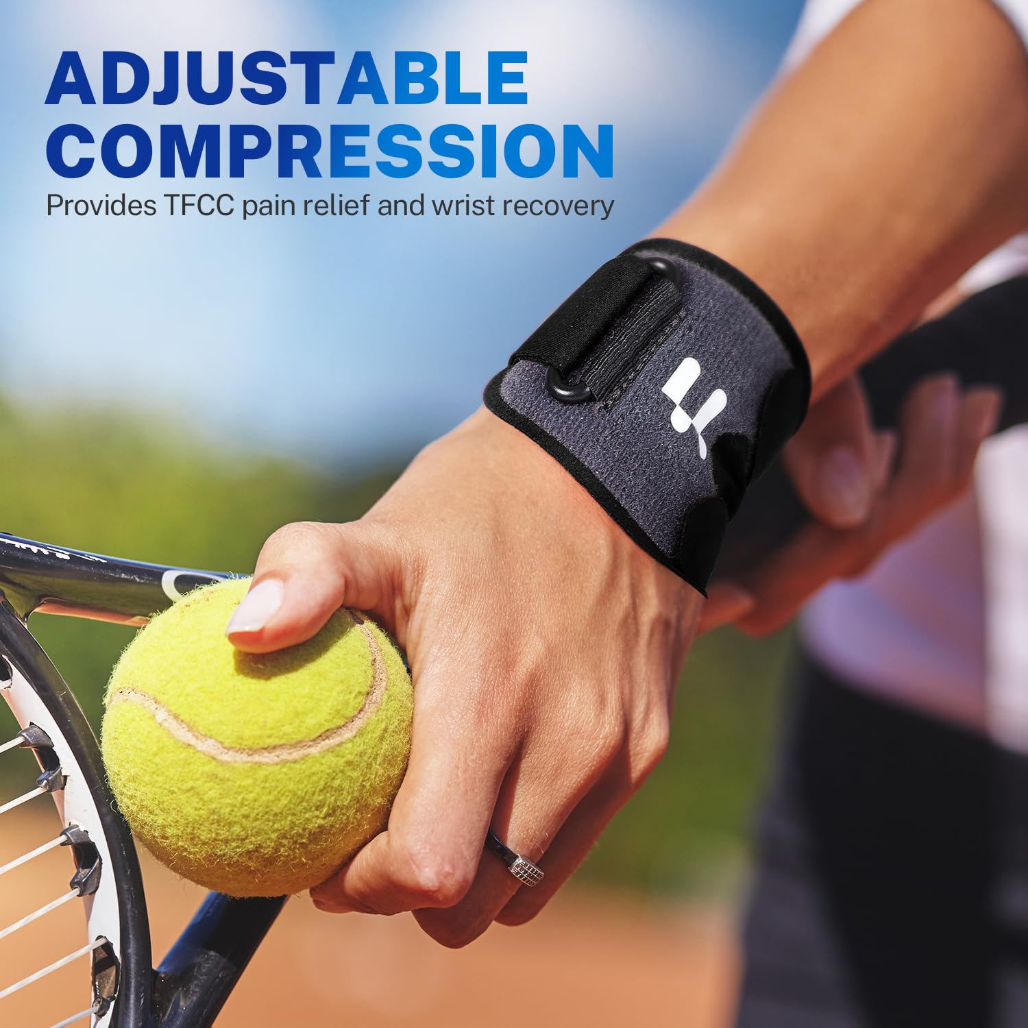 Anti-slip tail design keeps brace secure during activities