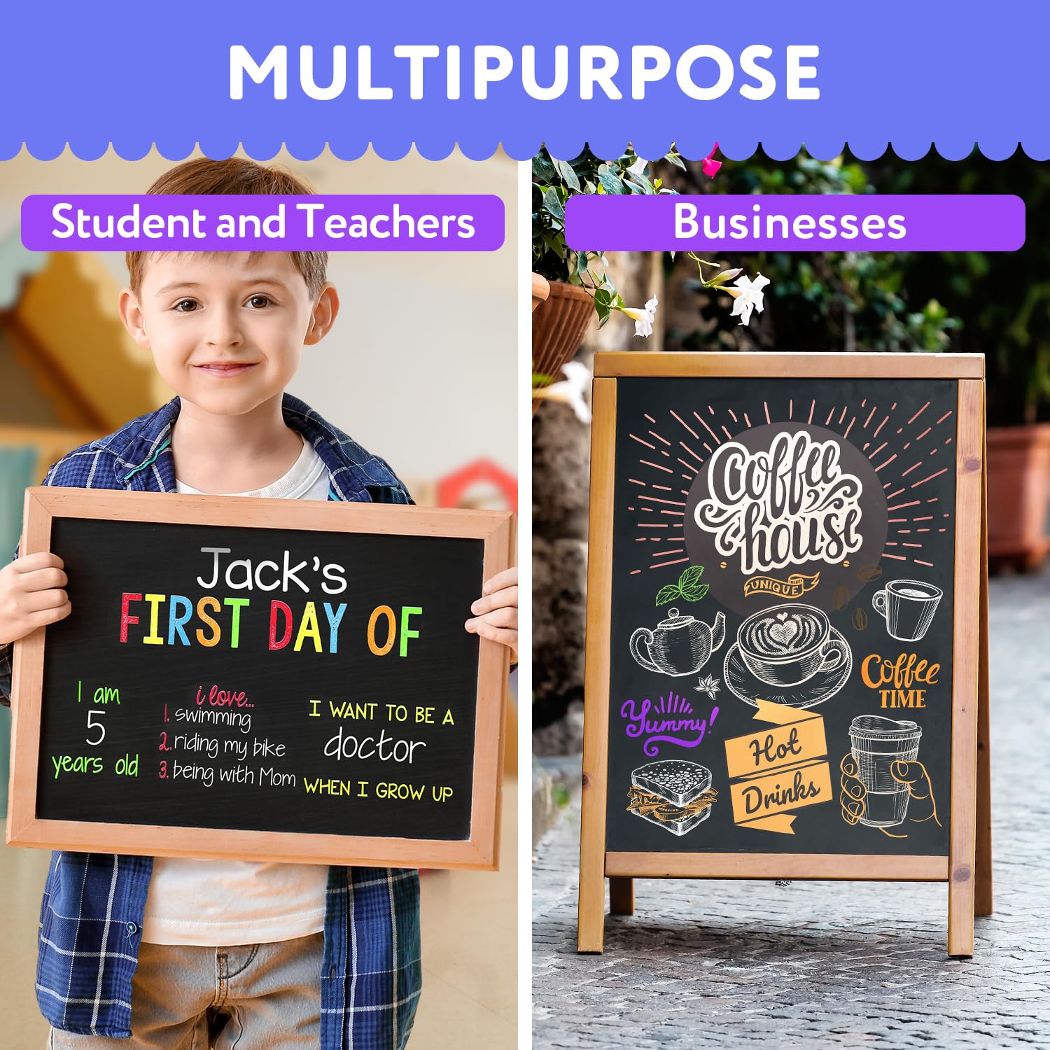 TFIVE chalk markers for signs classroom home use