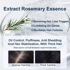 Rosemary extract on Tgideas shampoo packaging