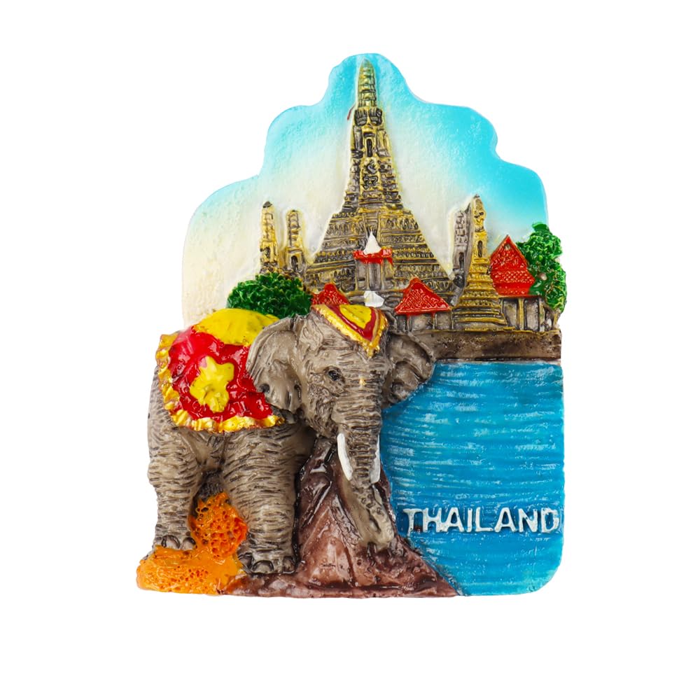 Thailand Travel Souvenir Refrigerator Magnet 1pc