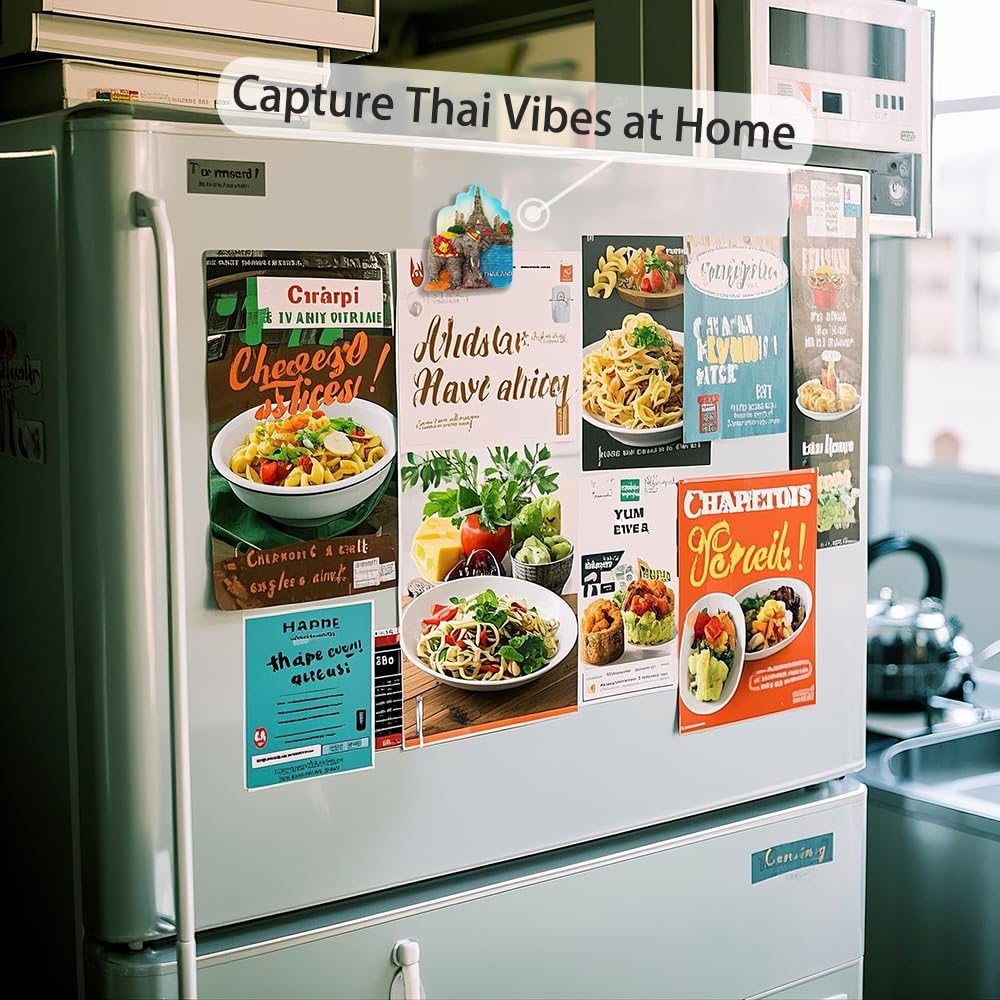 Strong magnetism Thailand Travel Souvenir Refrigerator Magnet