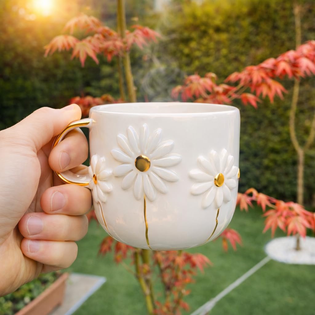 Thank you card included with handmade mug gift set