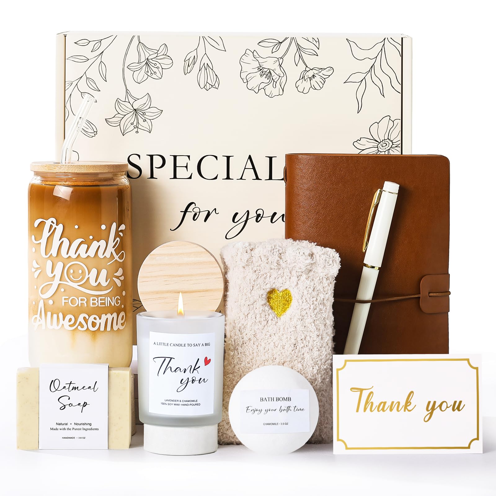 Thank You Gifts for Women Gift Basket concept
