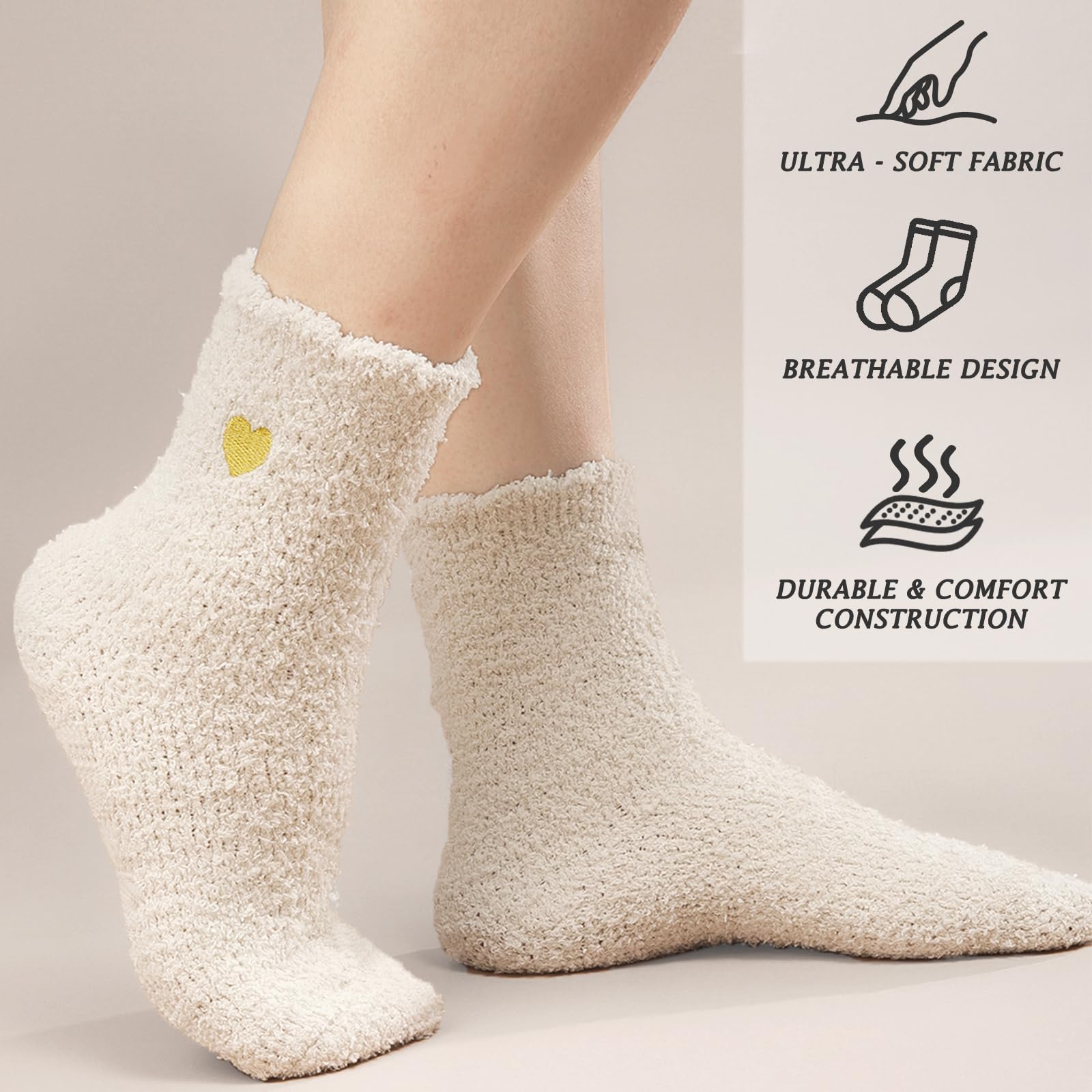 Cozy socks included in the Thank You Gifts for Women set