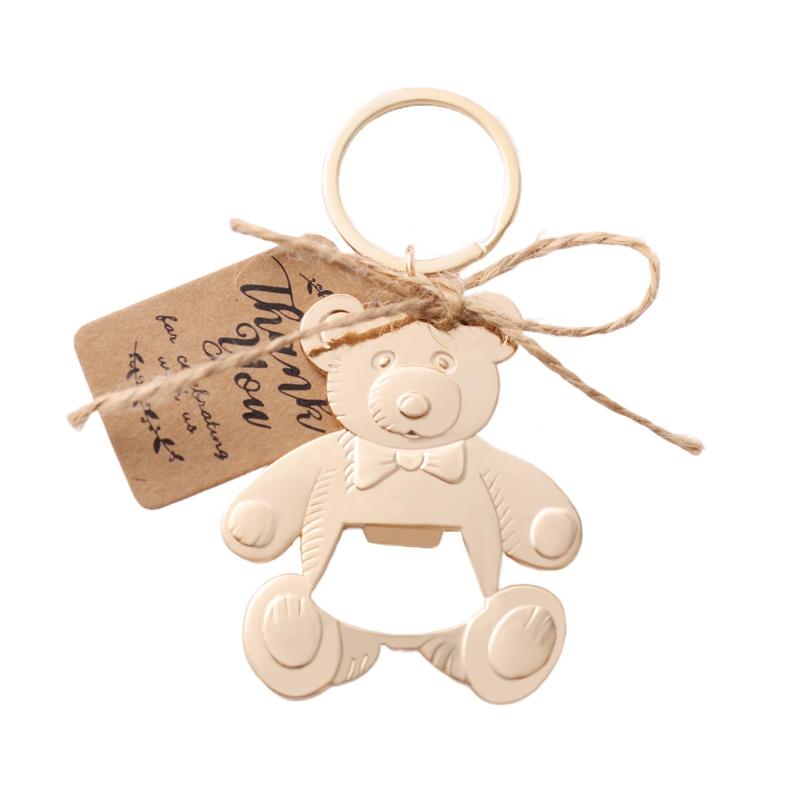 Twine roll included with bottle openers