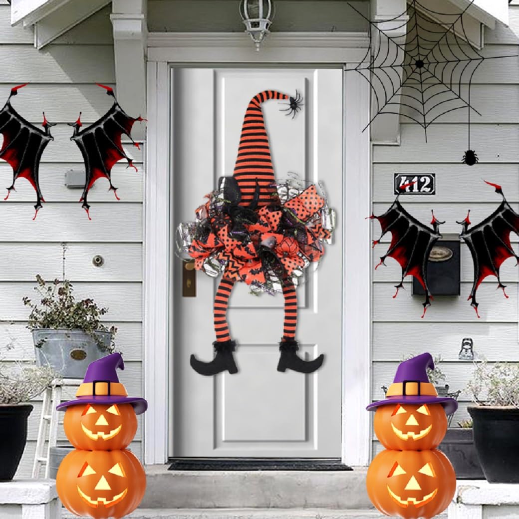 Thanksgiving Deco orange Halloween front door decor