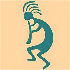 The Artful Stencil Kokopelli design stencil