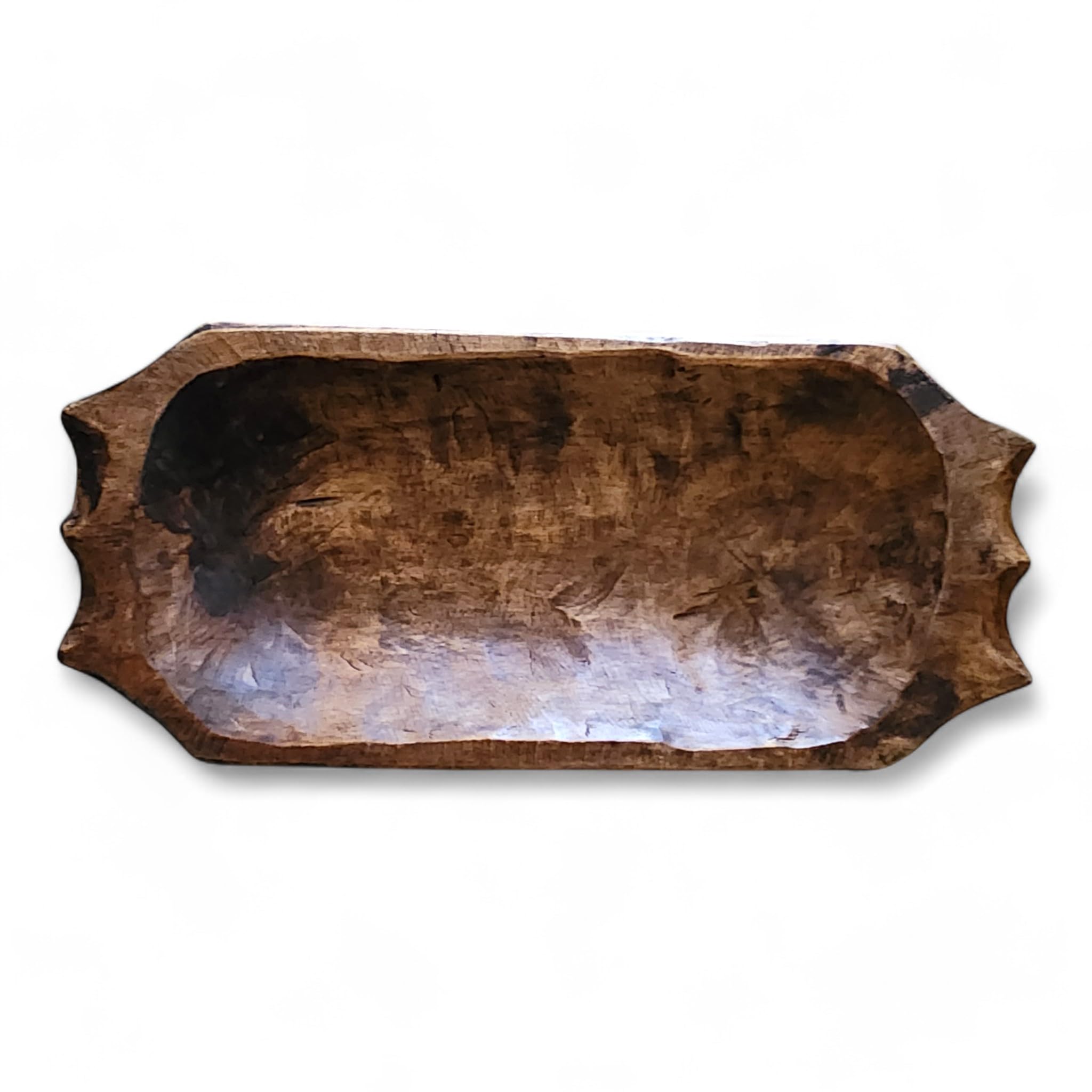 The Big Horn centerpiece rustic decor display bowl