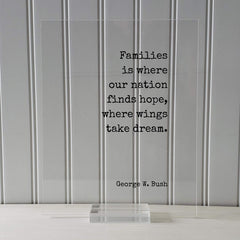 Floating Quote displayed in black or white frame