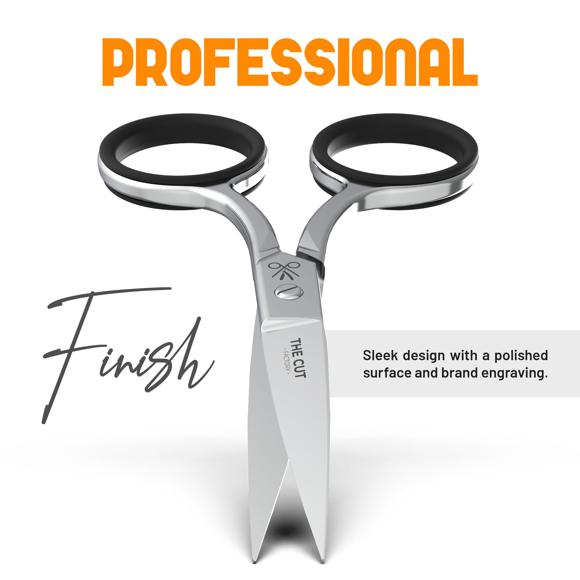 Beard grooming with The Cut Factory precision scissor image