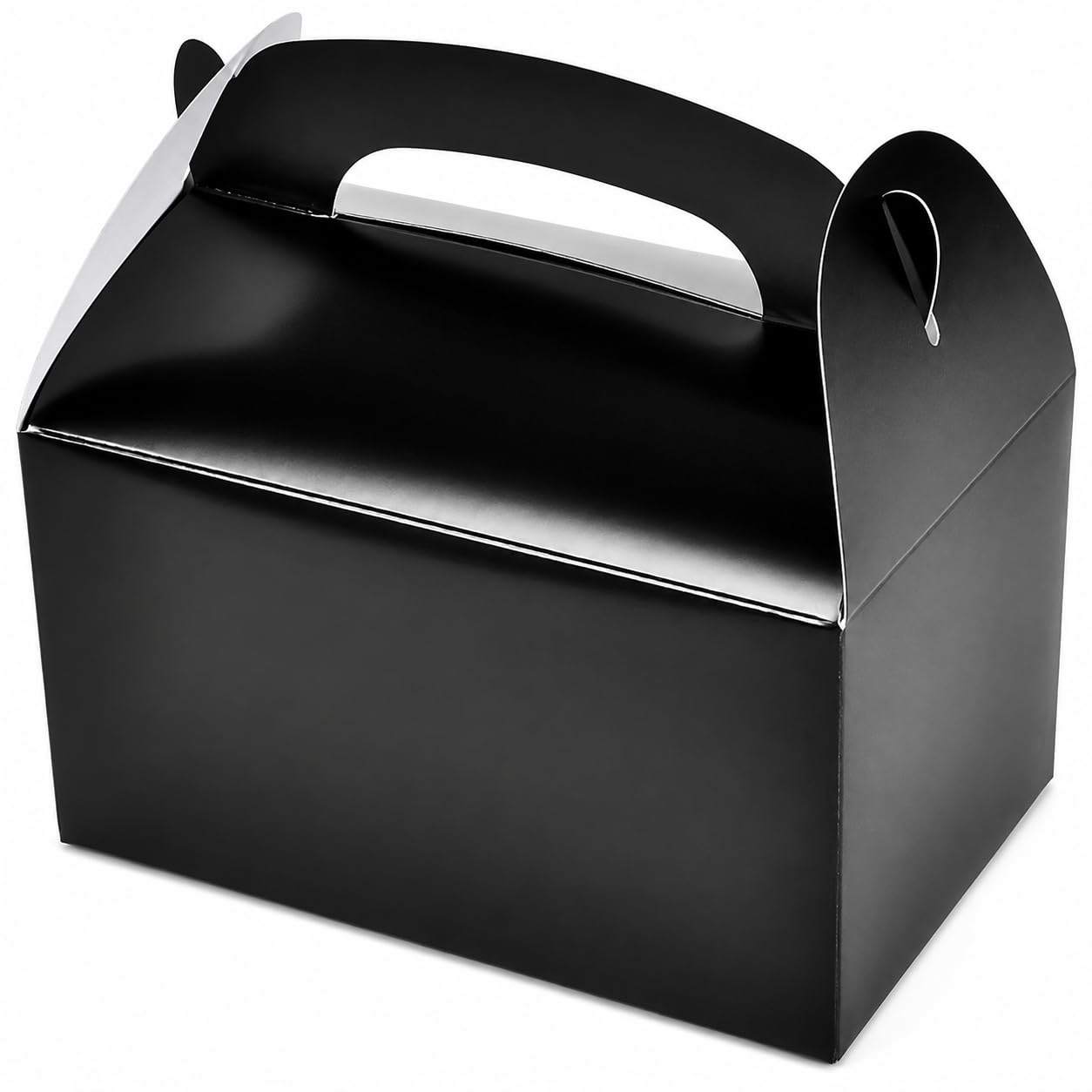 The Dreidel Company Black Gable Treat Boxes 25-pack