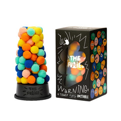 The Fuzzies Stacking Game soft fuzzballs playset for families