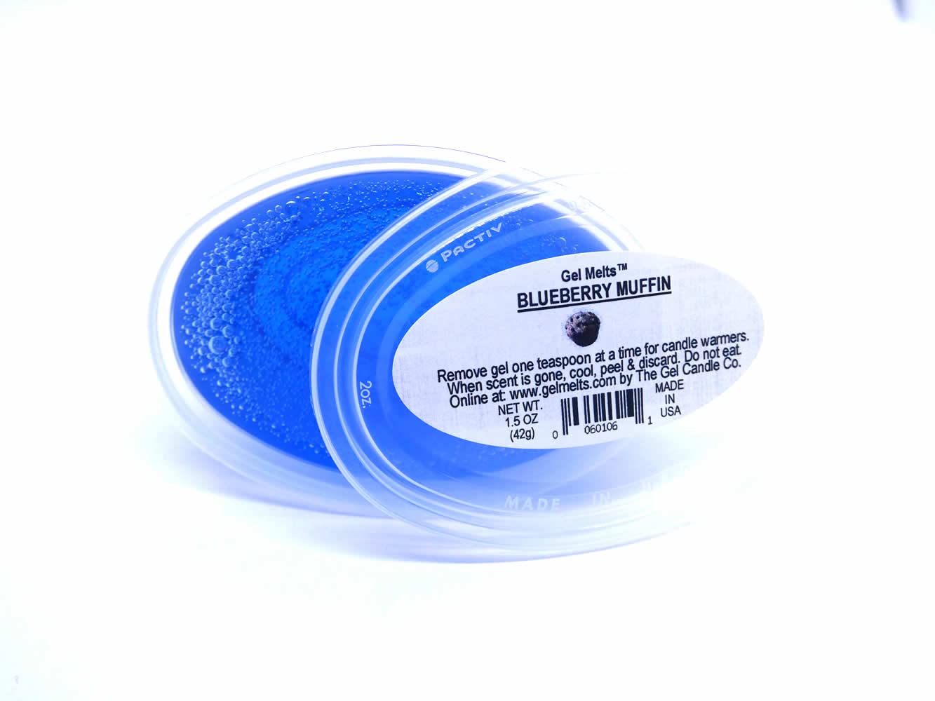 Peel and discard melted gel to refresh scent