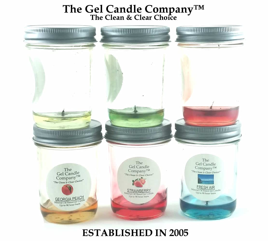 90 hour burn capacity label on jar candle