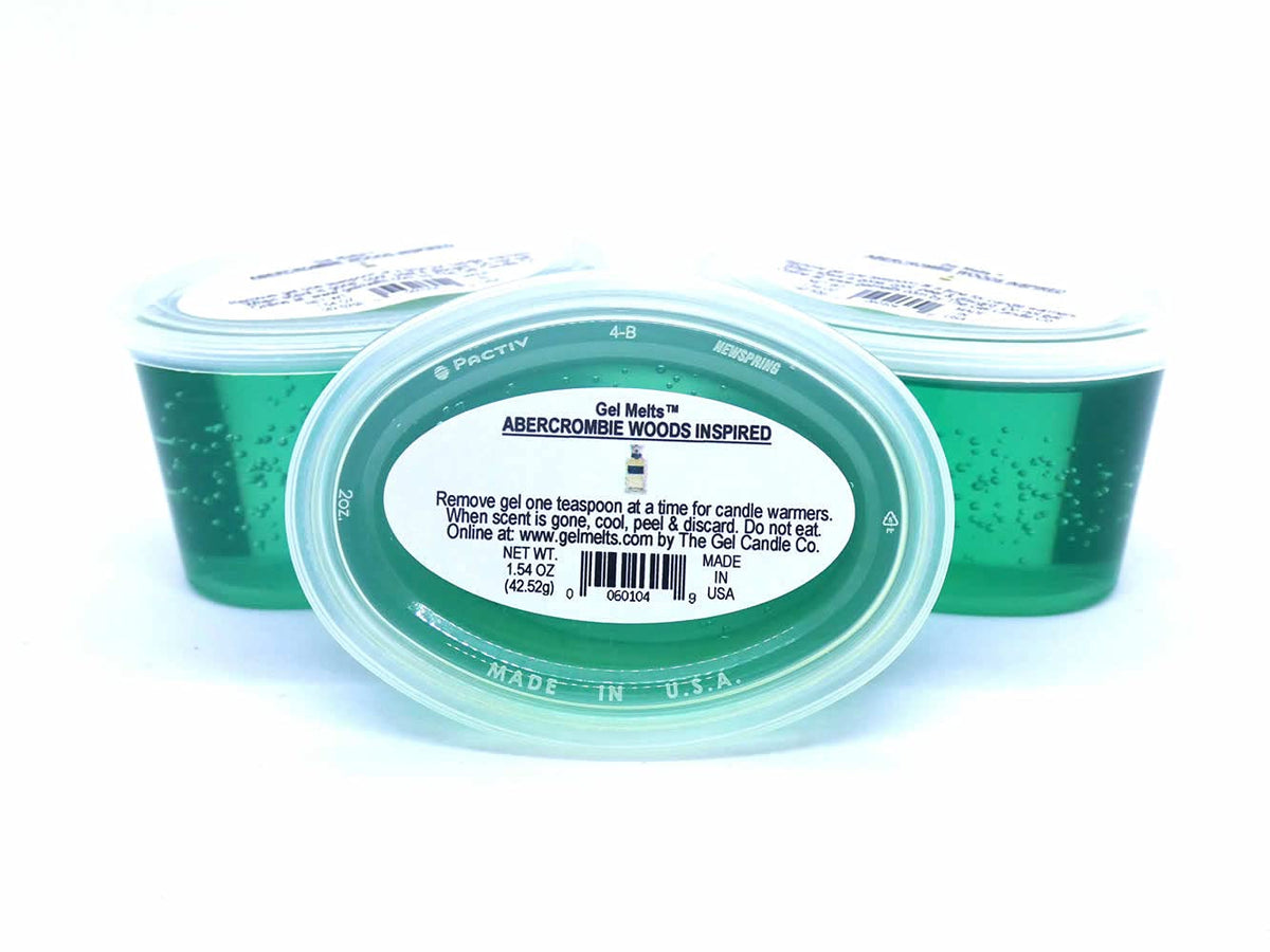 The Gel Candle Company AF Woods Inspired Gel Melts 3 Pack for warmers