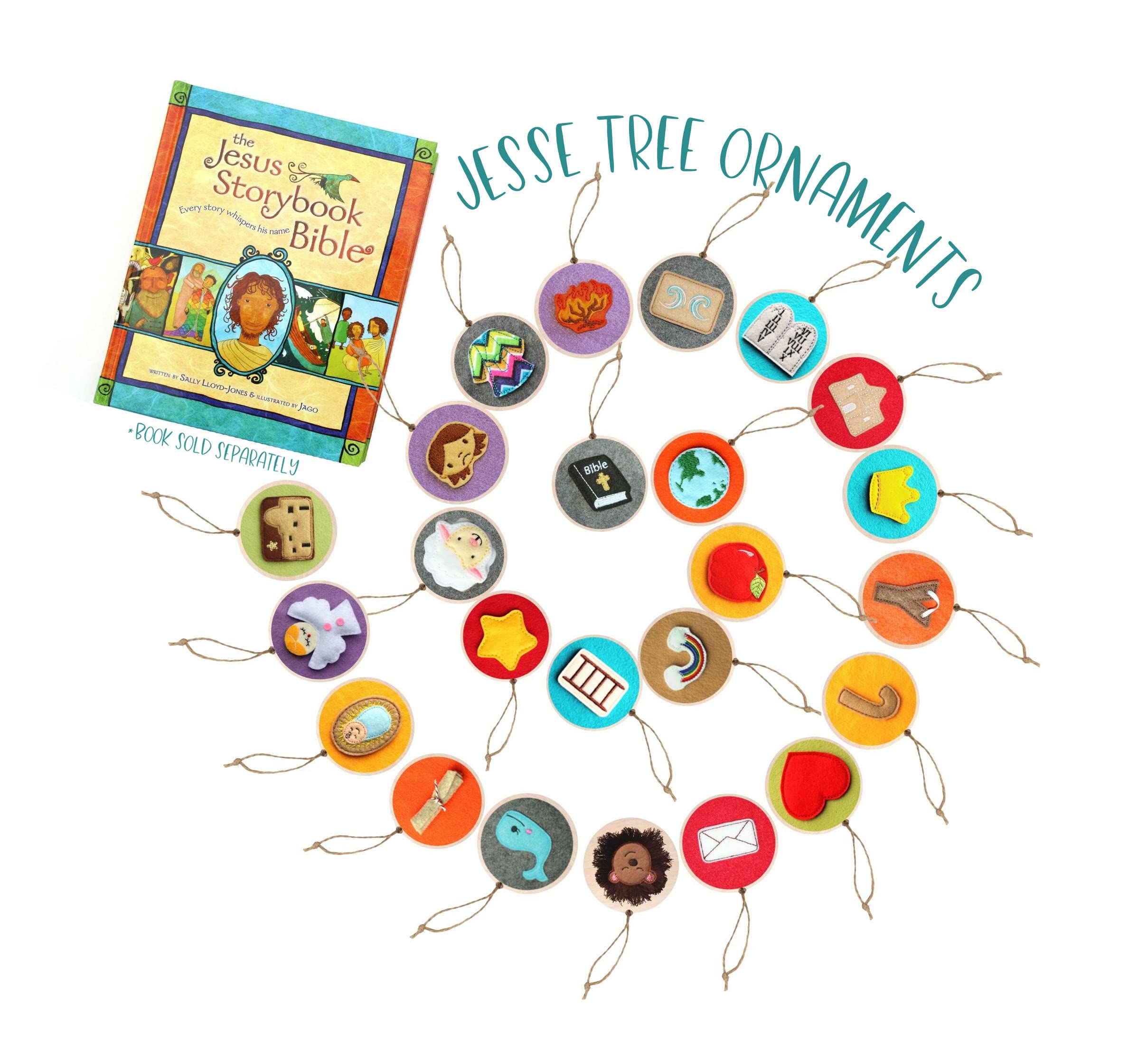 The Jesus Storybook Bible Jesse Tree kit reference image