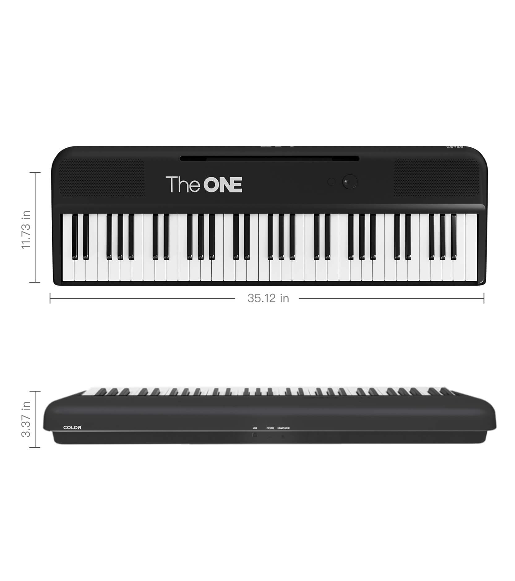 The ONE Smart Keyboard COLOR 61 black variant
