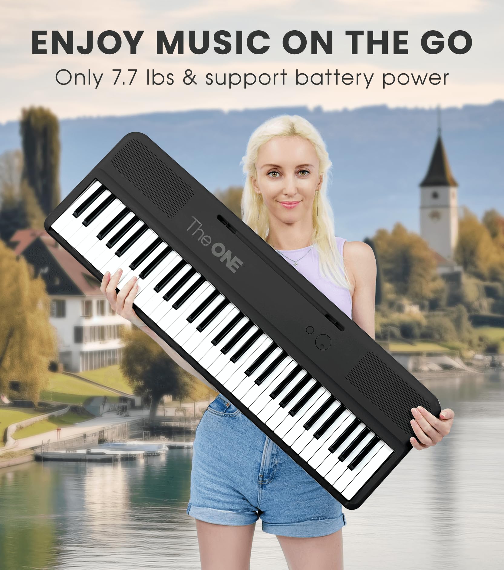 Bluetooth MIDI connection for The ONE Smart Keyboard COLOR 61