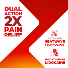 ThermaCare Heat+Max Strength roll-on for back pain