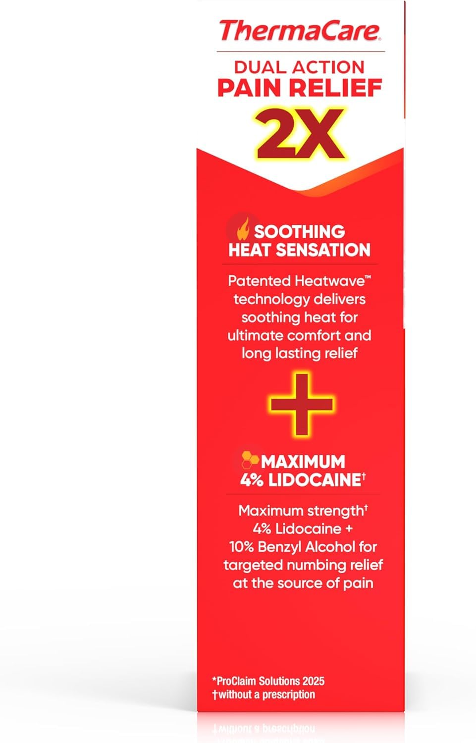 On-the-go ThermaCare roll-on packaging