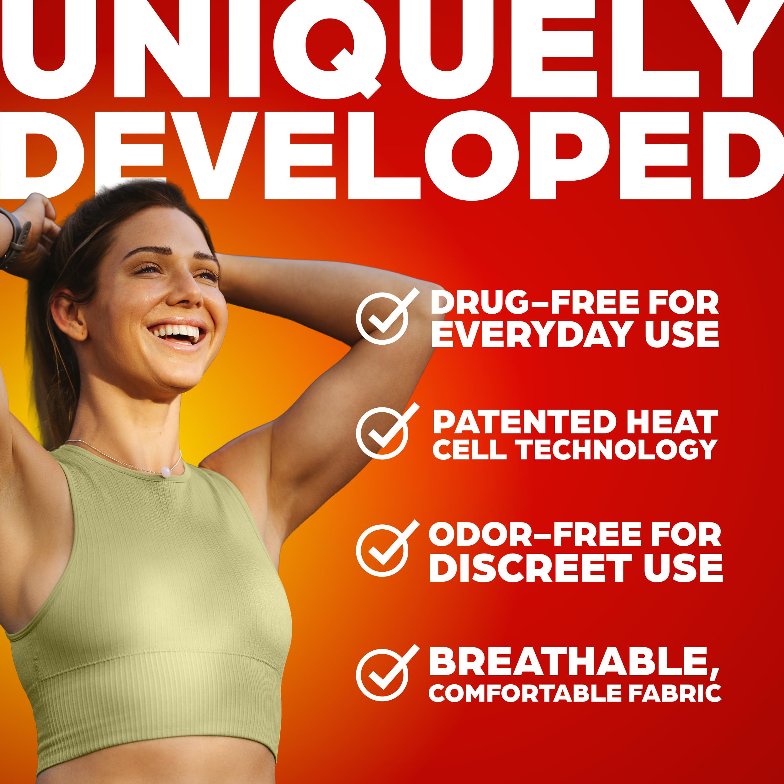 Up to 8 hours of continuous drug-free heat therapy ThermaCare