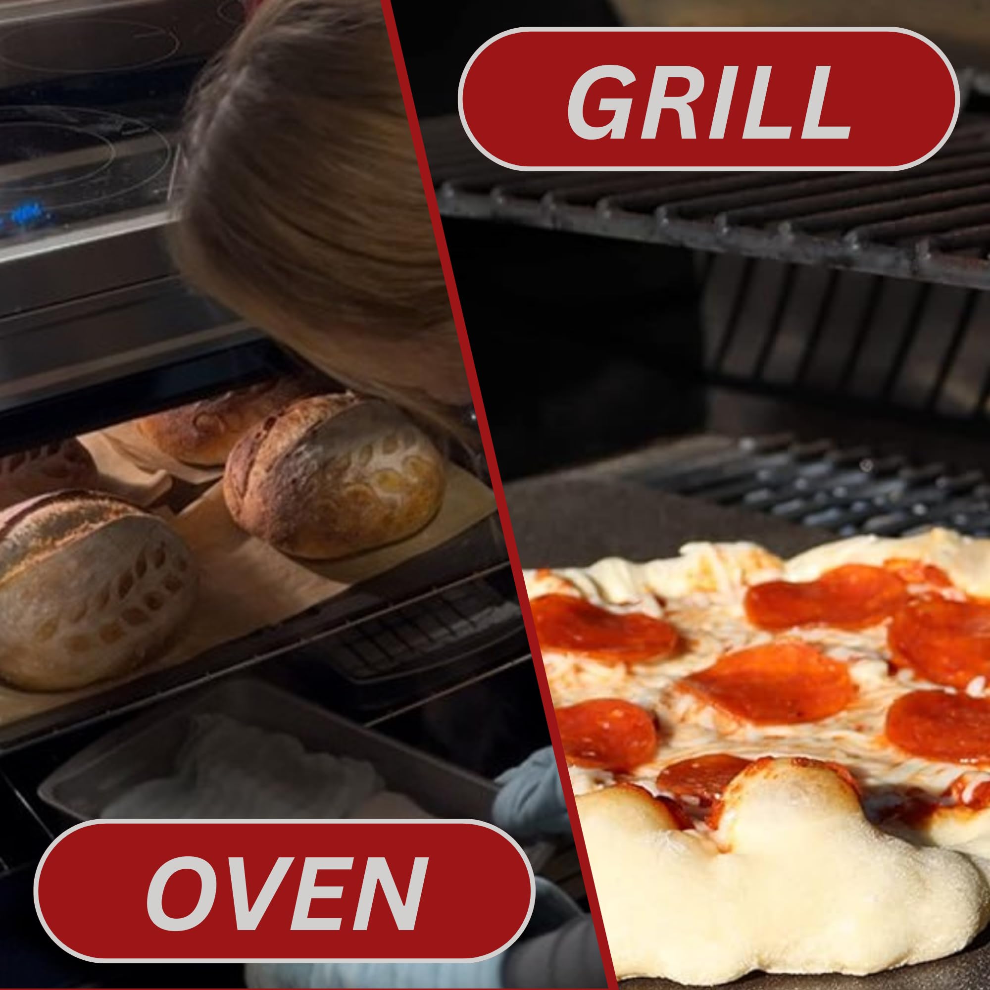 Made in the USA ThermiChef pizza steel