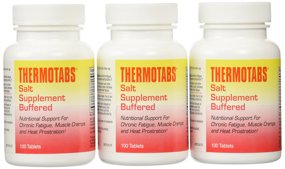 Thermotabs Each Buffered Salt Tab 3 Count product packaging