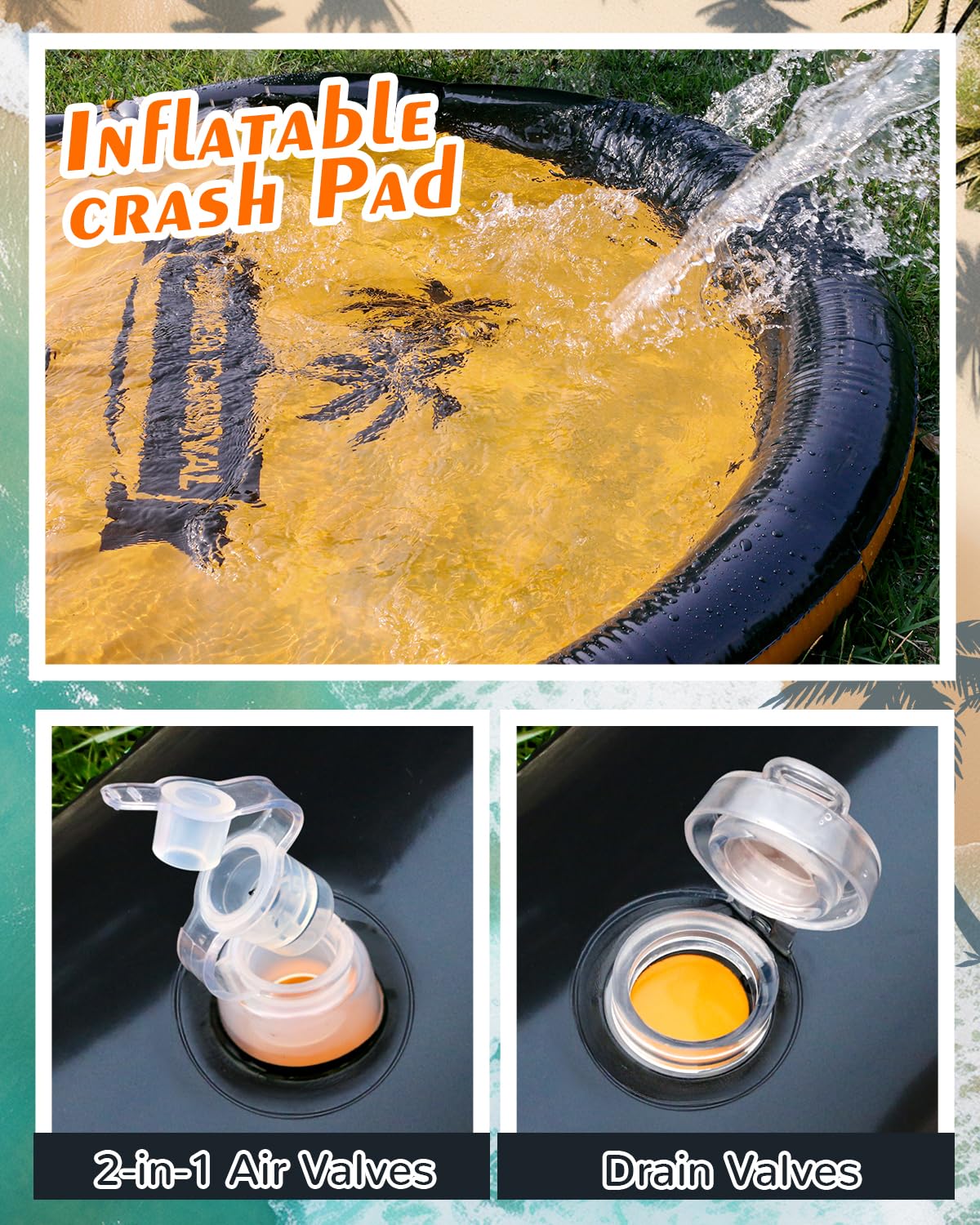 Small splash pool at end of Slip Water and Slide