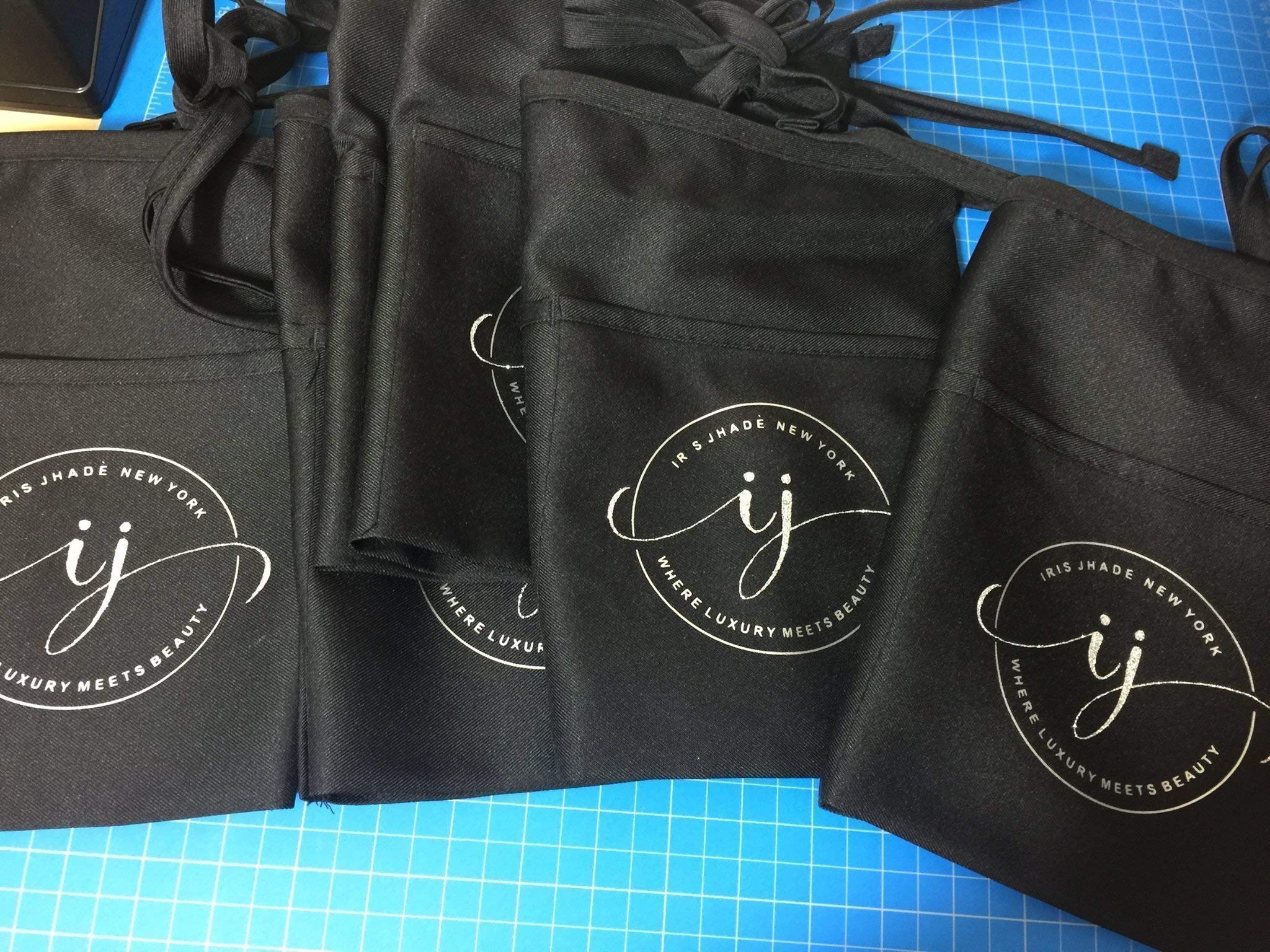 Glitter name option on apron