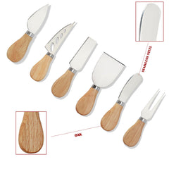 Spreader knife for soft cheeses in the set